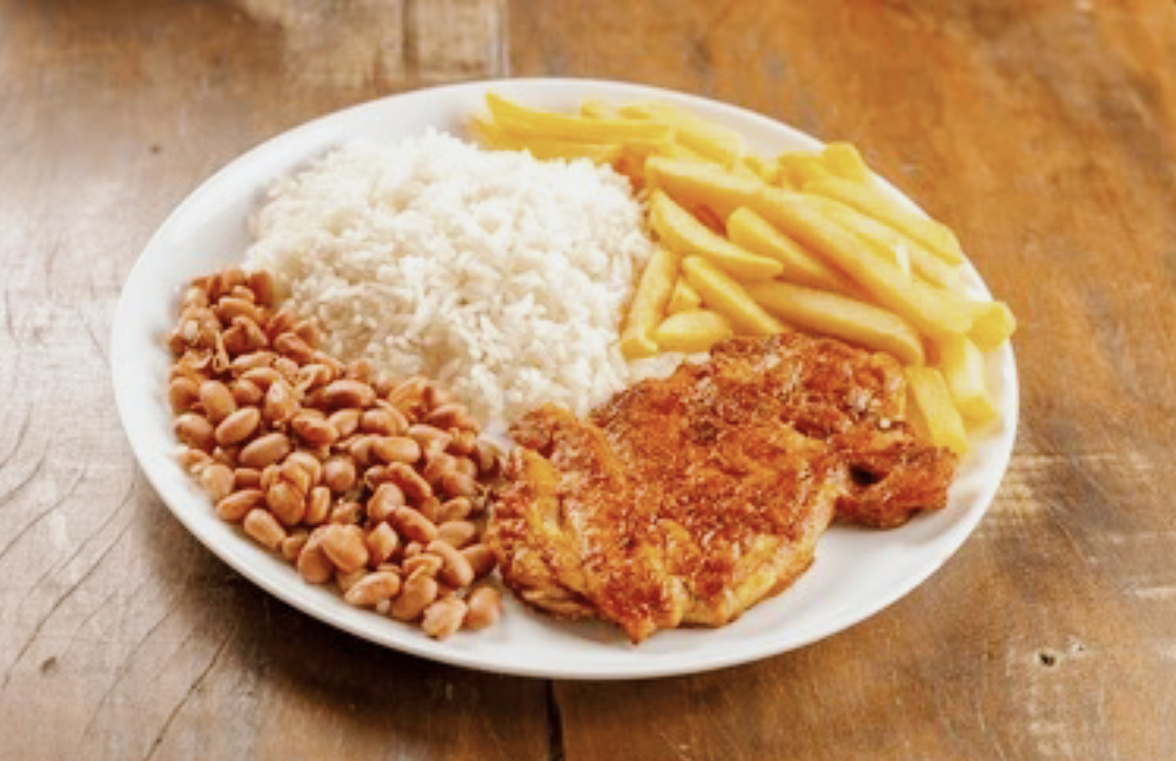 Bandeja Frijol Carne